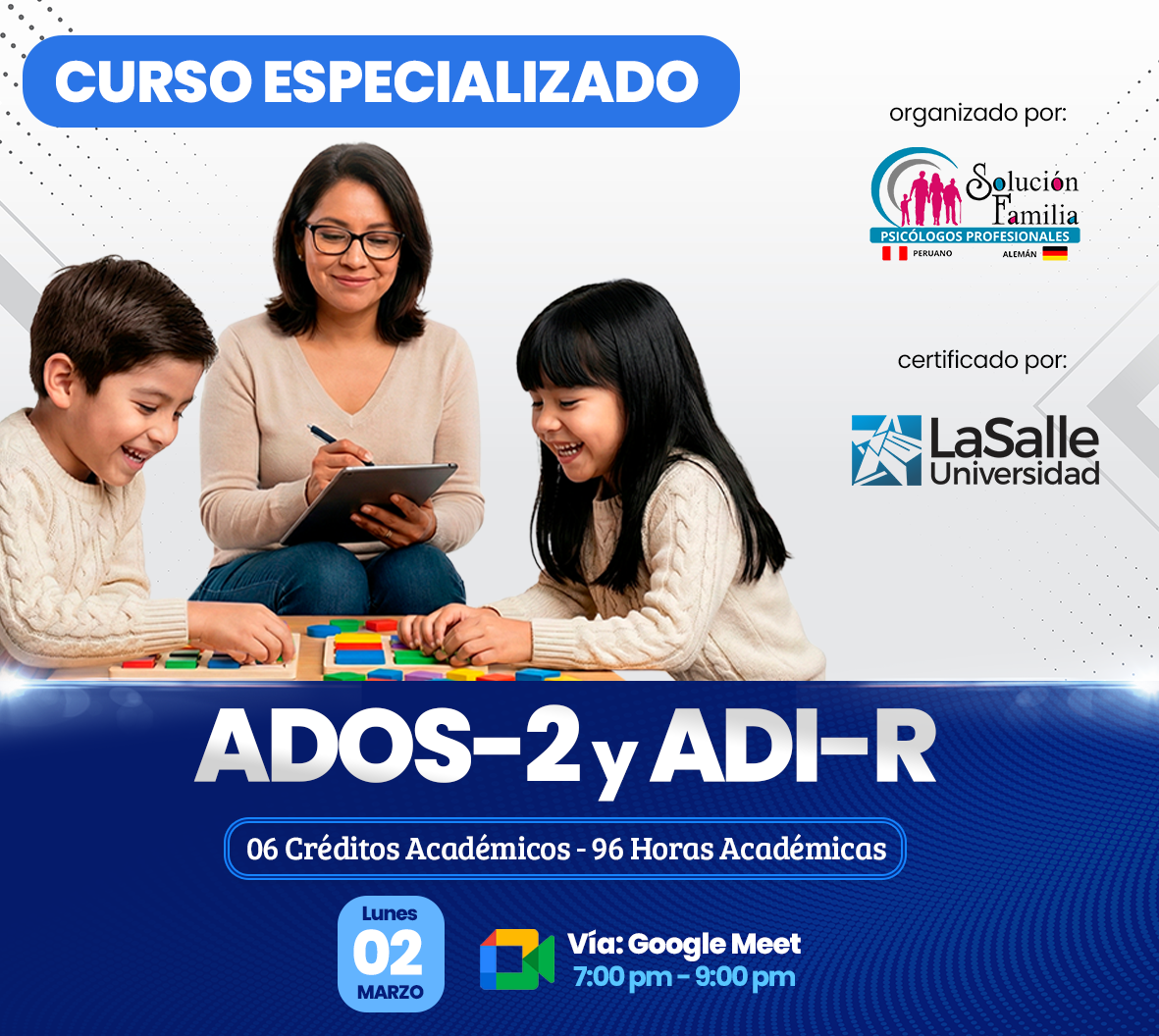 Curso ADOS-2 y ADI-R
